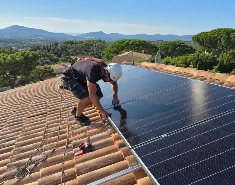 Installateur panneaux solaires Chadenac — pose photovoltaïque sur toiture